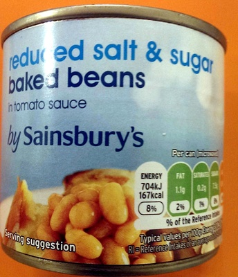 reduced salt sugar baked beans - 00340960