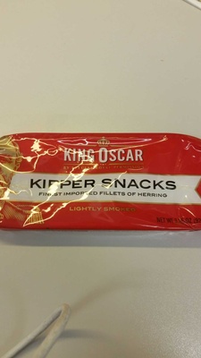 Kipper snacks lightly smoked herring fillets - 0034800004005