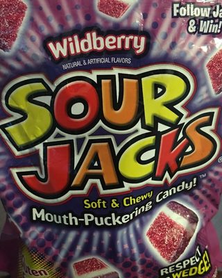 Wildberry soft & chewy mouth-puckering candy!, wildberry - 0034856806295