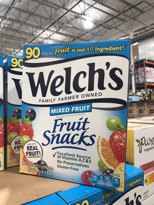 Fruit snacks - 0034856890089