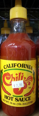 California Chili Hot Sauce - 0034876512183