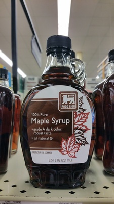 100% pure maple syrup - 0035826076410