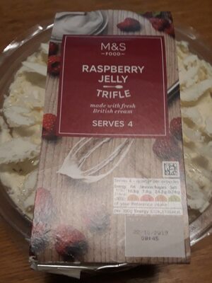 Raspberry jelly trifle - 00361439