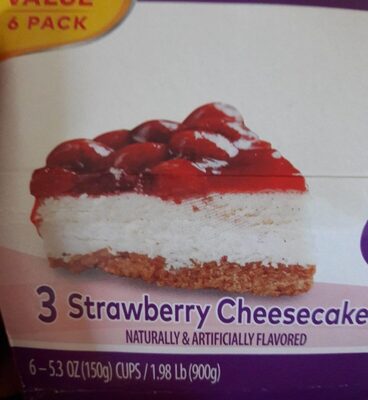 Strawberry nonfat greek cheesecake toasted coconut yogurt - 0036632037671