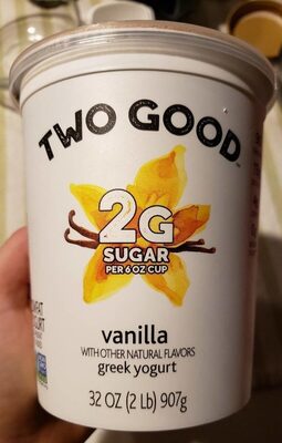 Two Good Vanilla Yogurt - 0036632039200