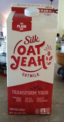 The plain one dairy-free oatmilk, plain - 0036632071262