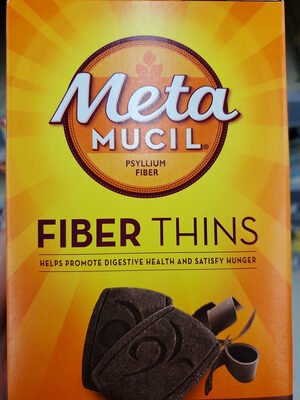 Meta Mucil fiber thins chocolate - 0037000775133