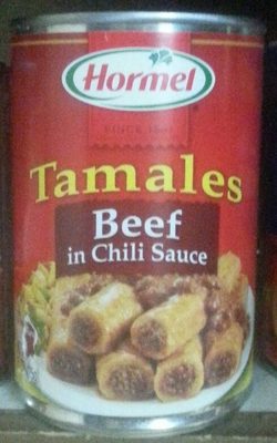 Tamales Beef In Chili Sauce - 0037600216296