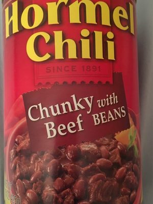 Chunky beef with chili beans, chunky beef - 0037600293389