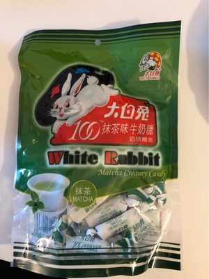 White rabbit matcha creamy candy - 0037798520809