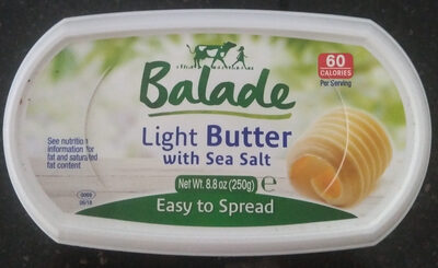 Light butter with sea salt - 0037982191938