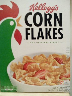 Corn flakes cereal - 0038000001277