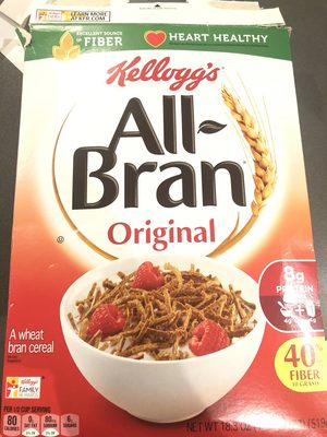 A wheat bran cereal - 0038000014116