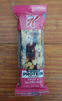 Kellogg's Special K Cereal Bars Fruit & Nut 1.23oz - 0038000145728