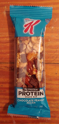 Chocolate peanut pecan protein snack bar, chocolate peanut pecan - 0038000145759