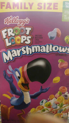 Kellogg's Froot Loops with Marshmallows - 0038000198953