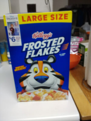 Frosted flakes of corn cereal, frosted flakes - 0038000199066