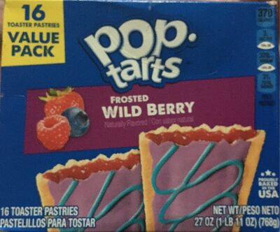 Pop-tarts Frosted Wild Berry - 0038000221712