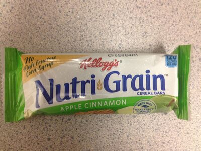 Kellogg's Nutri-Grain Cereal Bars Apple Cinnamon 1.3oz - 0038000356216