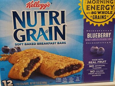 Nutri Grain Soft Baked Breakfast Bars - 0038000924446