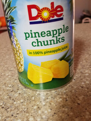 Pineapple chunks in 100% pineapple juice - 0038900004736