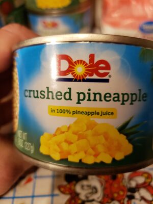 Crushed pineapple in 100% pineapple juice - 0038900006198