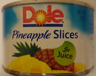 Pineapple slices in juice - 0038900013400