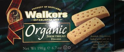 Organic Shortbread Fingers - 0039047013551