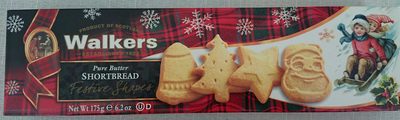 Pure butter shortbread festive shapes - 0039047014589