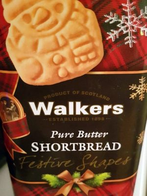 Shortbread Pure Butter Festive Shapes - 0039047015425