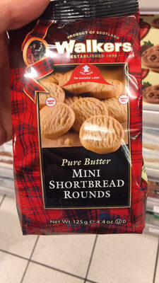 Pure Butter mini shortbread rounds - 0039047017672