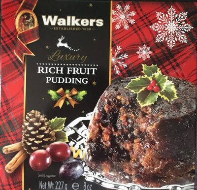 Walkers Rich Fruit Pudding - 0039047037137