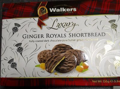 Ginger royals shortbread x 12 - 0039047046412
