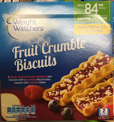 Fruit Crumble Biscuits - 0039047153707