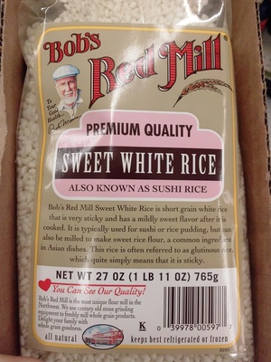 Premium Quality Sweet White Rice (sushi rice) - 0039978005977