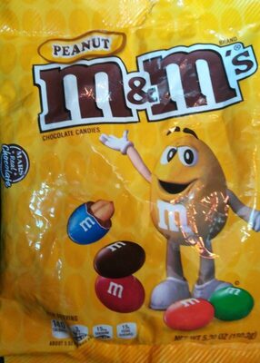 M&M Peanut Brand Candiesbl 150.00 GR - 0040000017325