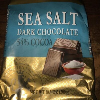Sea salt dark chocolate - 0040594294492