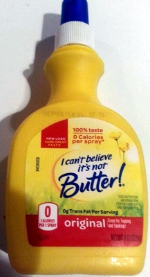 I can't believe it's not butter!, cooking spray, original - 0040600341226