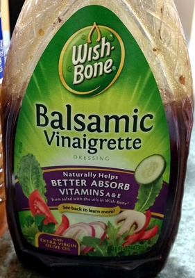 Wish-bone, salad dressing, balsamic vinaigrette - 0041000009792