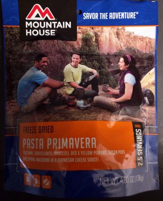 FREEZE DRIED PASTA PRIMAVERA - 0041133531375