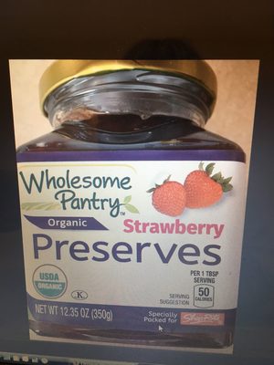 Organic Strawberry Preserves - 0041190057511