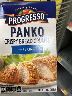 Progresso Plain Panko Crispy Breadcrumbs - 0041196406757