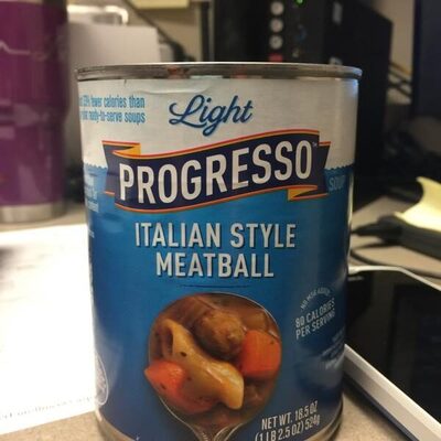 Progresso Light Italian Style Meatball Soup - 0041196419320