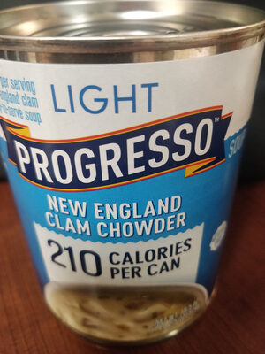 Progresso Light New England Clam Chowder - 0041196452815