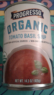 Progresso Organic Tomato Basil Soup - 0041196492828