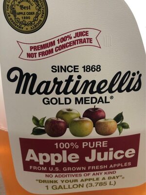 Apple juice 100% pure - 0041244412822