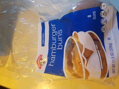 Enriched hamburger buns - 0041268193240