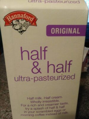 Ultra-Pasteurized Half & Half - 0041268194773