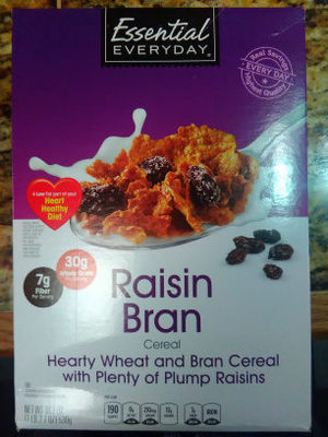 Raisin bran cereal - 0041303052945