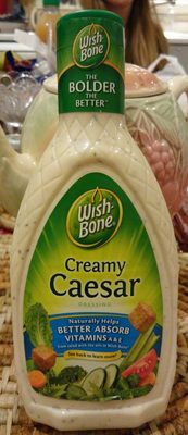 Wish-bone, creamy caesar dressing - 0041321005695